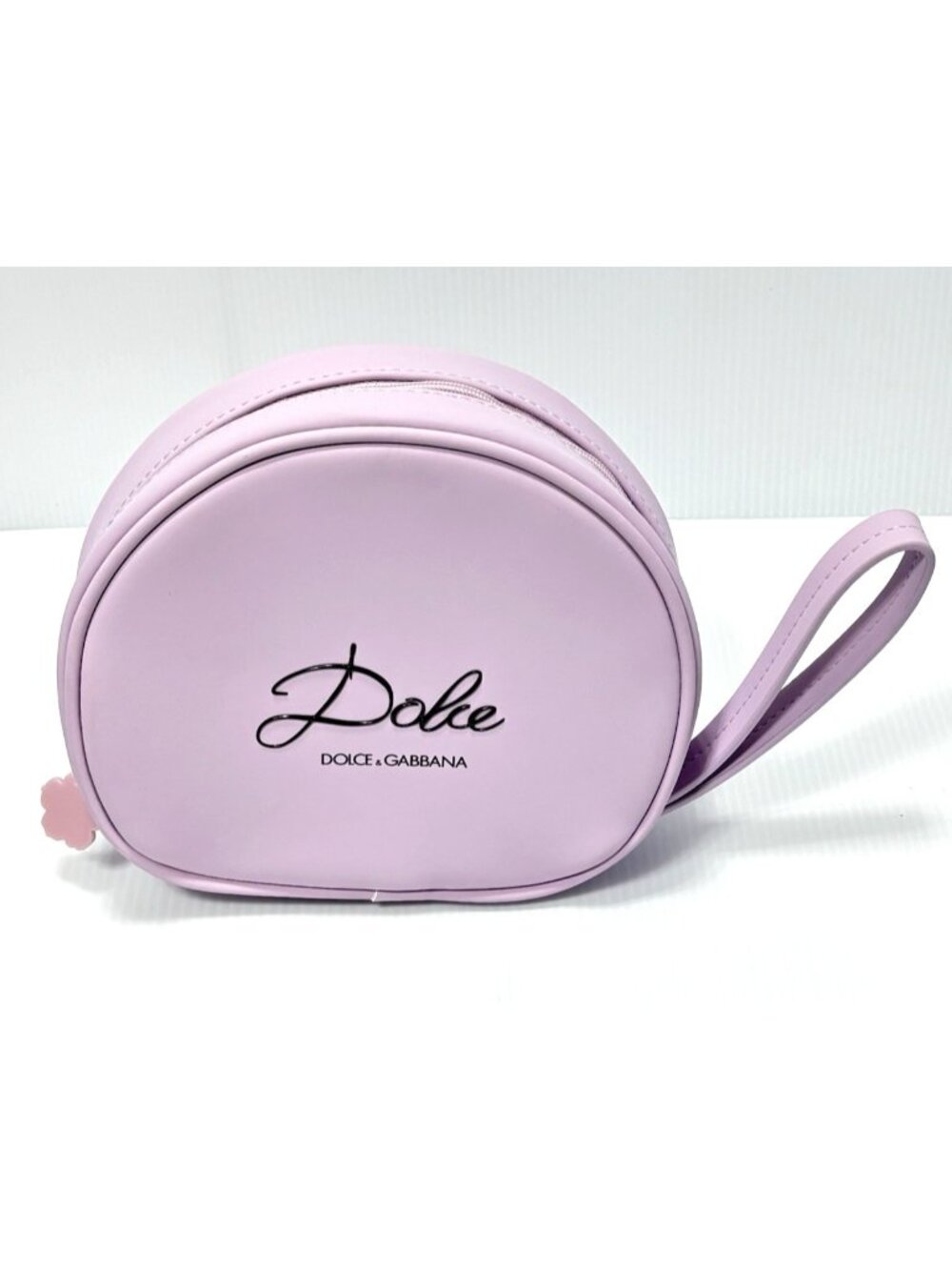 Dolce & Gabbana Dolce Lilac Purple Makeup Bag Cosmetic Case Travel Pouch NEW